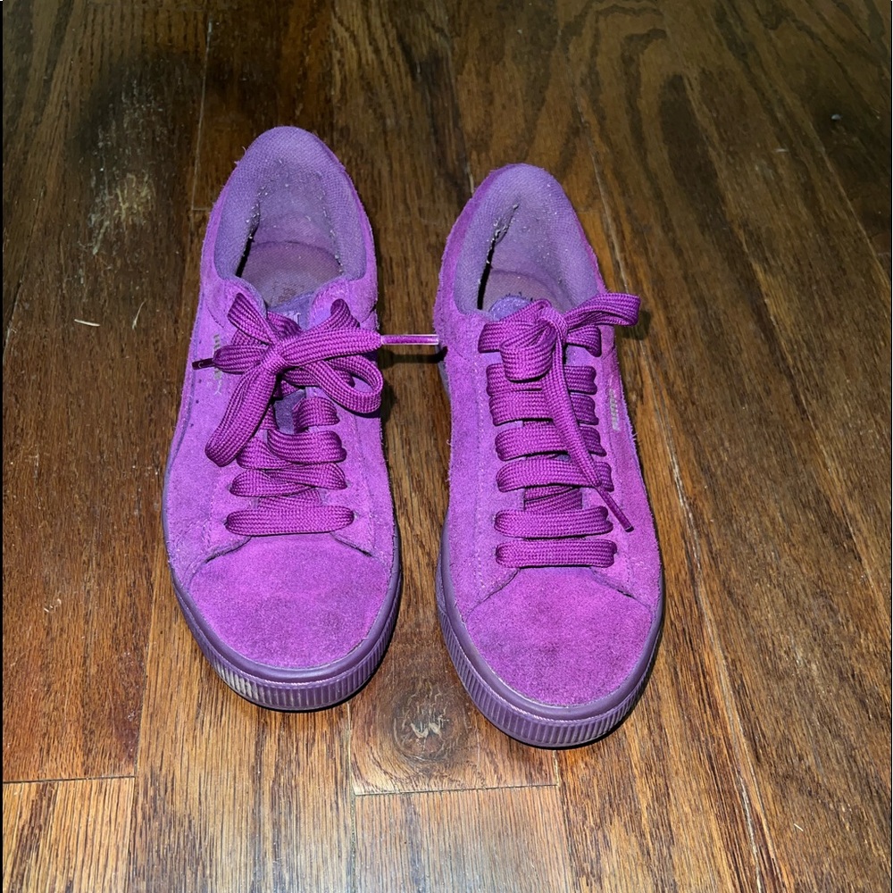 Purple Suede Puma